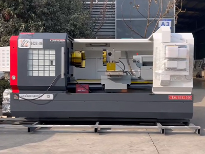 يتم إرسال 4 مجموعات من المخارط CNC CK6163X1500 إلى روسيا