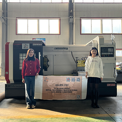 CNC pipe threading lathe QK1322 sent to Peru today.