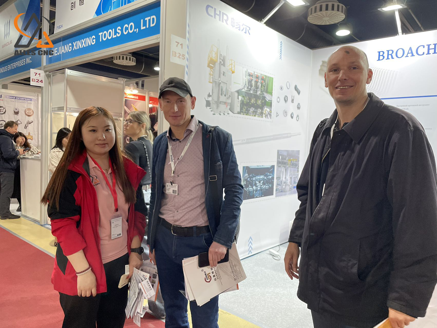 The first day of the exhibition in Russia