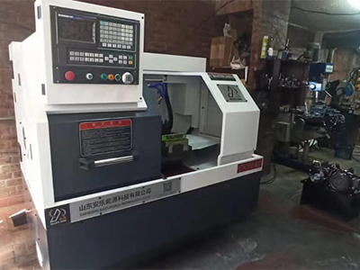 Colombian customer received CNC lathe CK0640