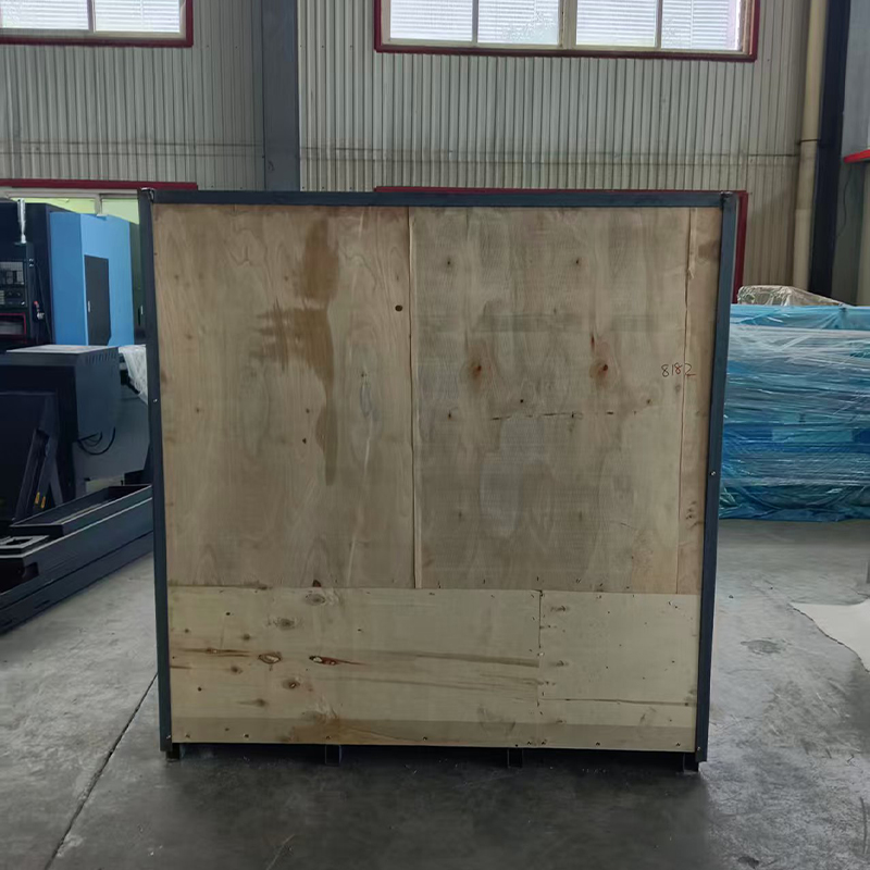 The CNC lathe ALCK0640 has been packed and is about to be shipped to Mexico