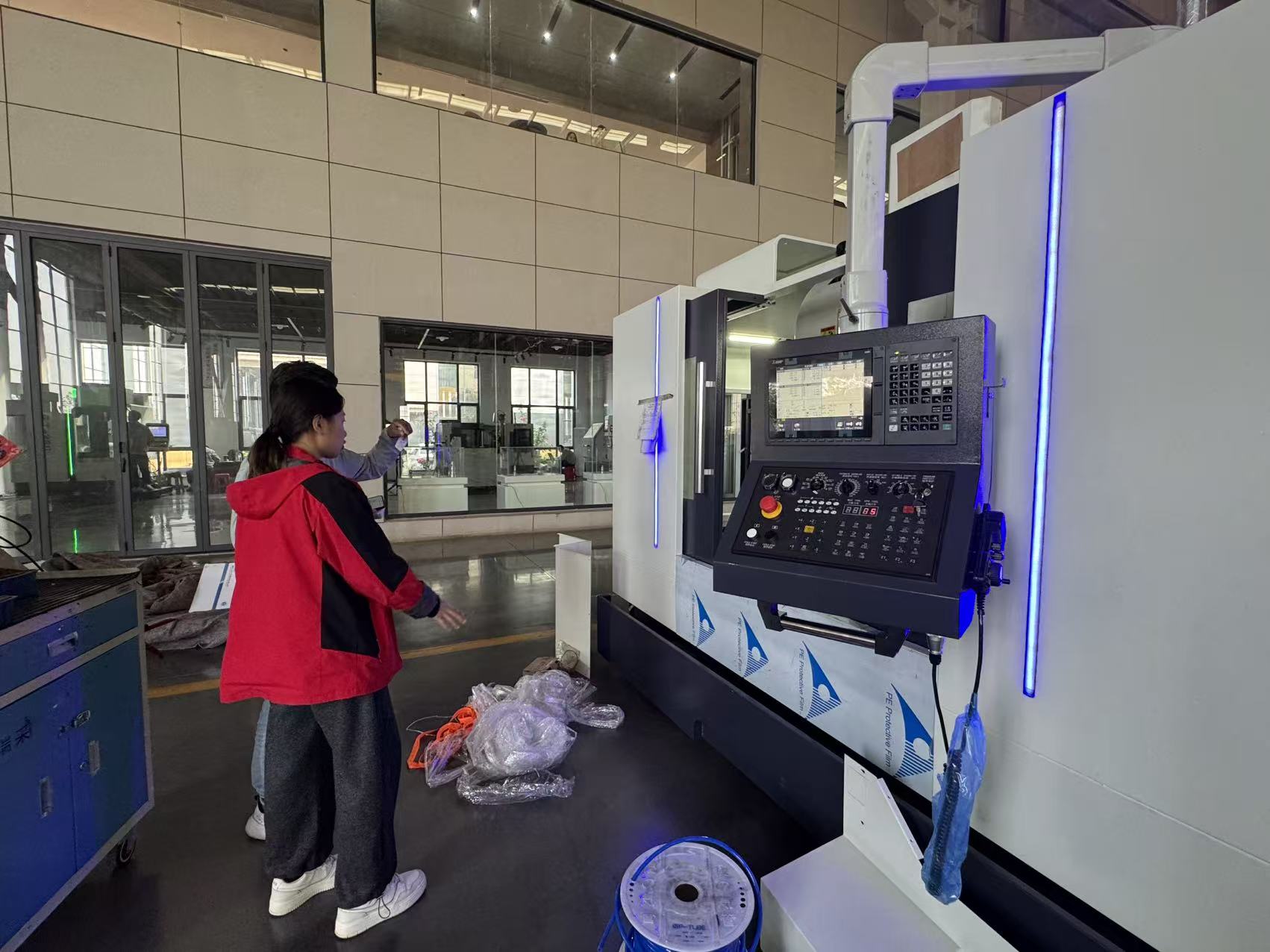 Control system demonstration for UAE customers