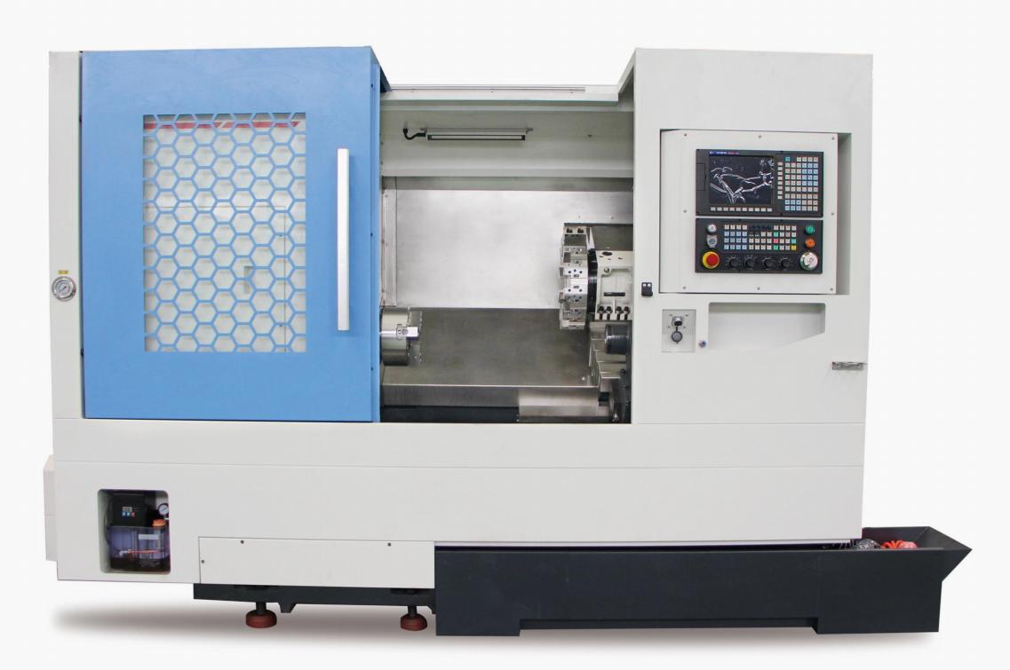 مخرطة CNC ALTCK52D مزودة بوظيفة طحن، مركز طحن دوار عالي الدقة
