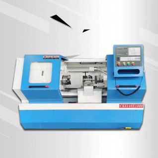 خراطة معدنية CNC مخرطة CK6140 مخرطة أفقية مسطحة