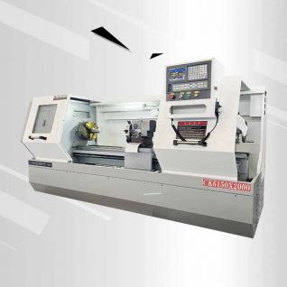 CK6150 مخرطة أفقية مسطحة CNC مخرطة آلة