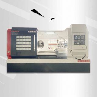 CNC مخرطة معدنية CK6163 سرير مسطح CNC مخرطة