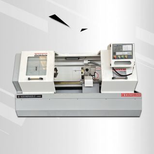 آلة مخرطة CNC ذات السرير المسطح الأفقي CK6150