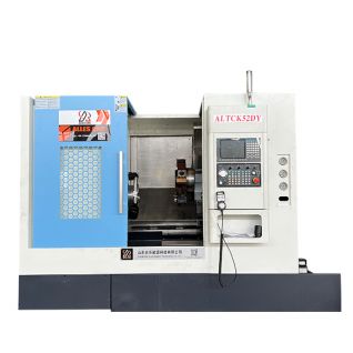 مخرطة CNC للخراطة والطحن ALTCK52DY - أداة آلية عالية الكفاءة لتصنيع قطع غيار السيارات (الأعمدة والأقراص)